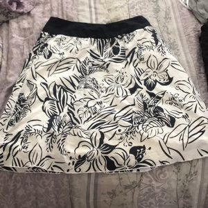 Black and White Skirt
